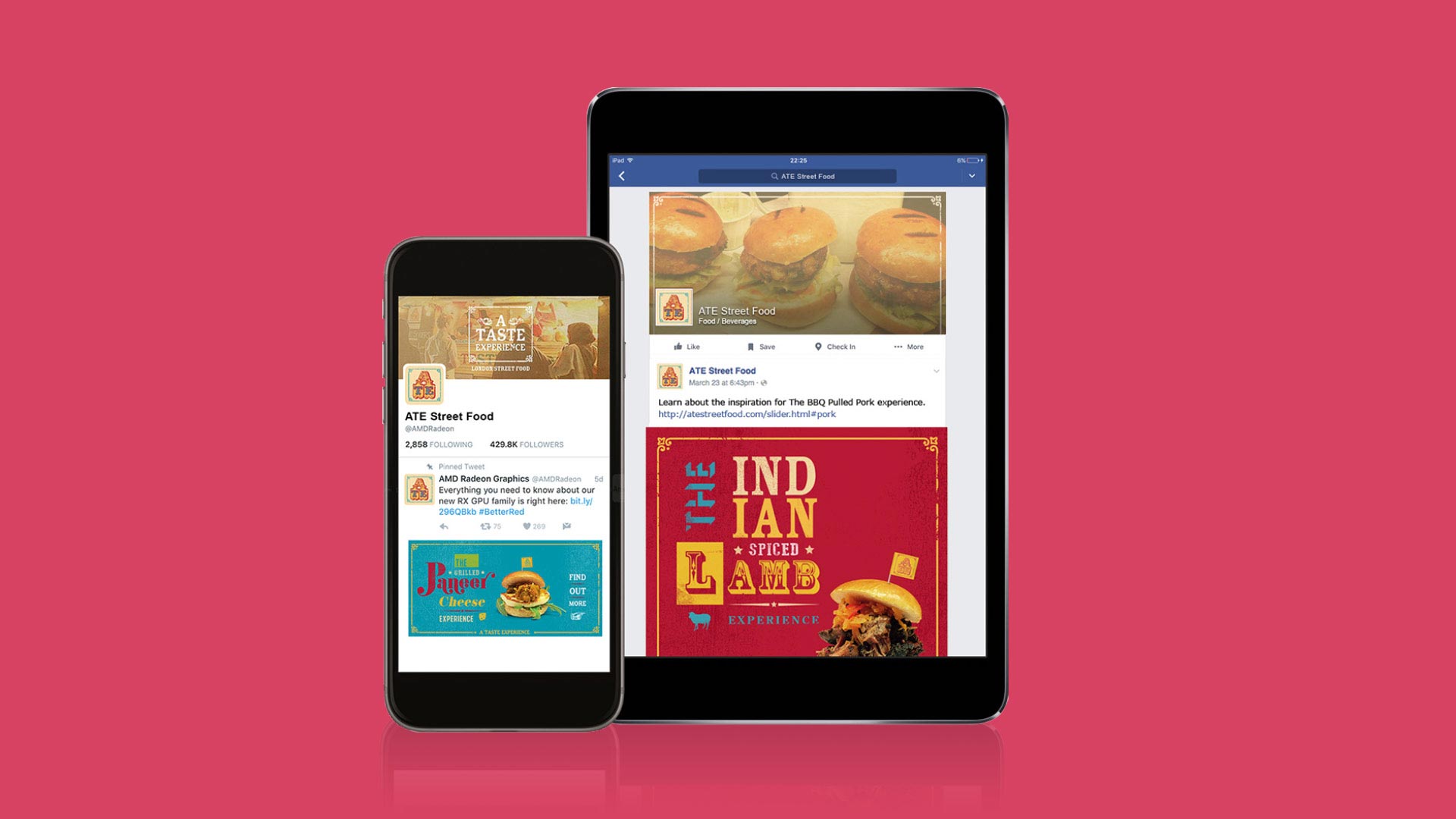 A Taste Experience Website