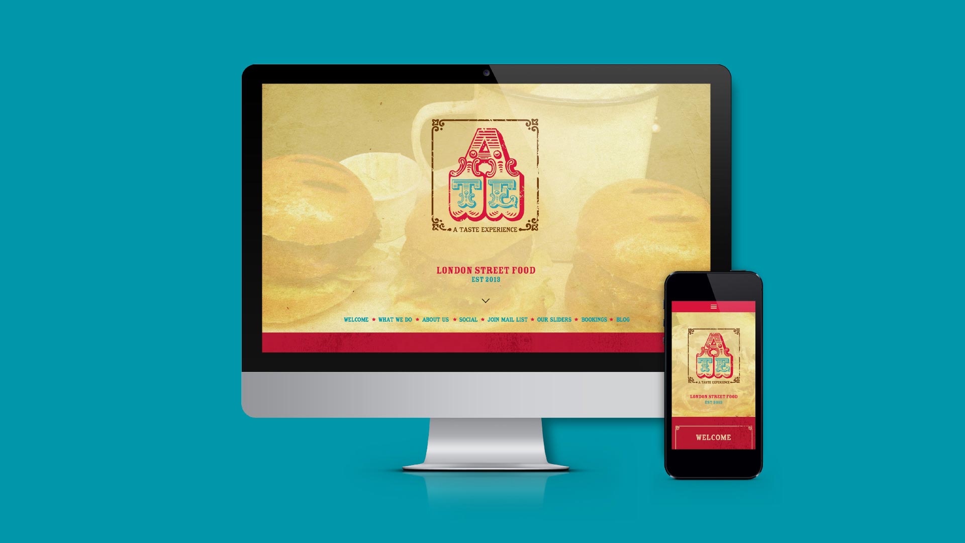 A Taste Experience Website 