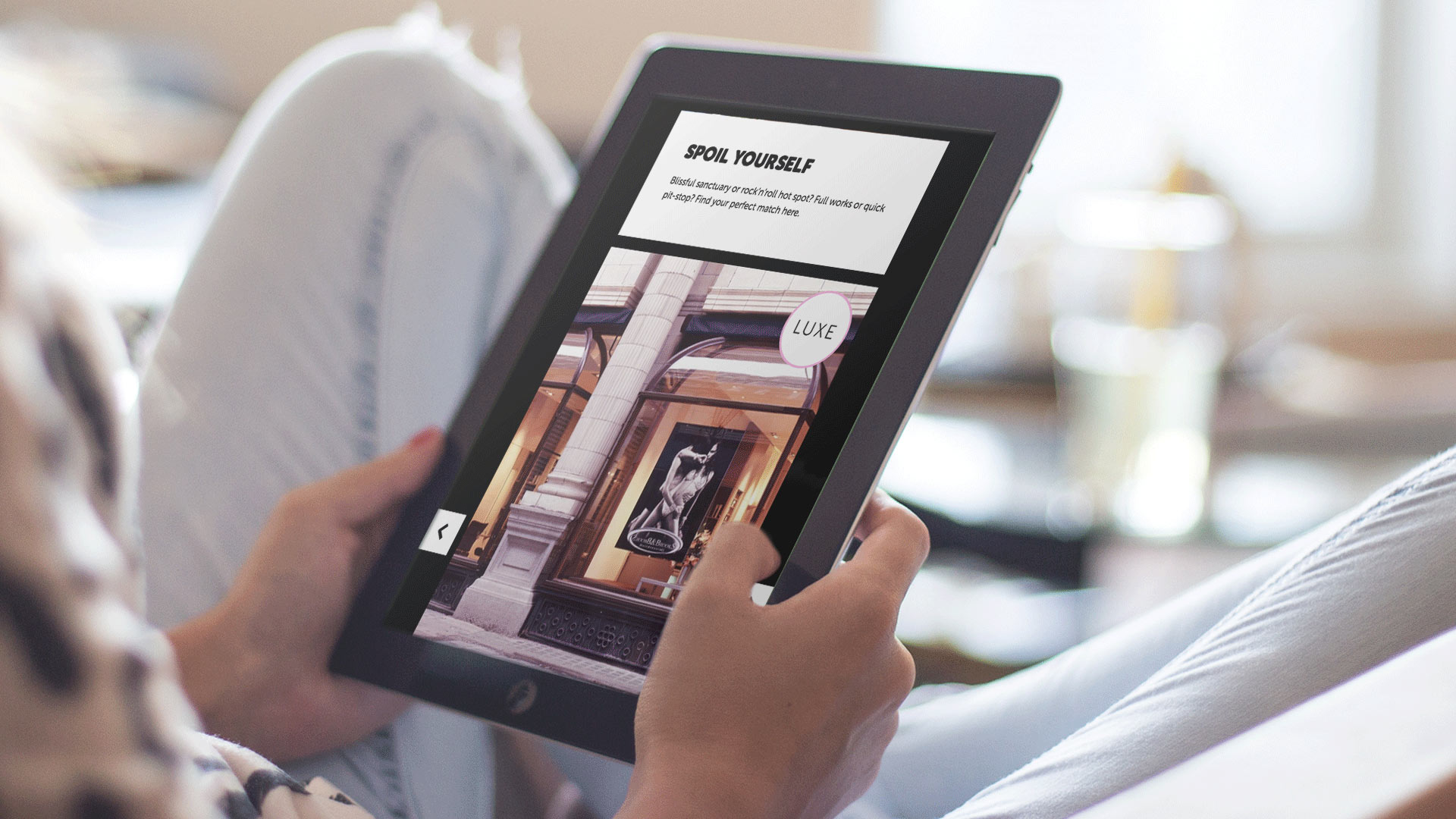 The Blow Dry Club Website Example