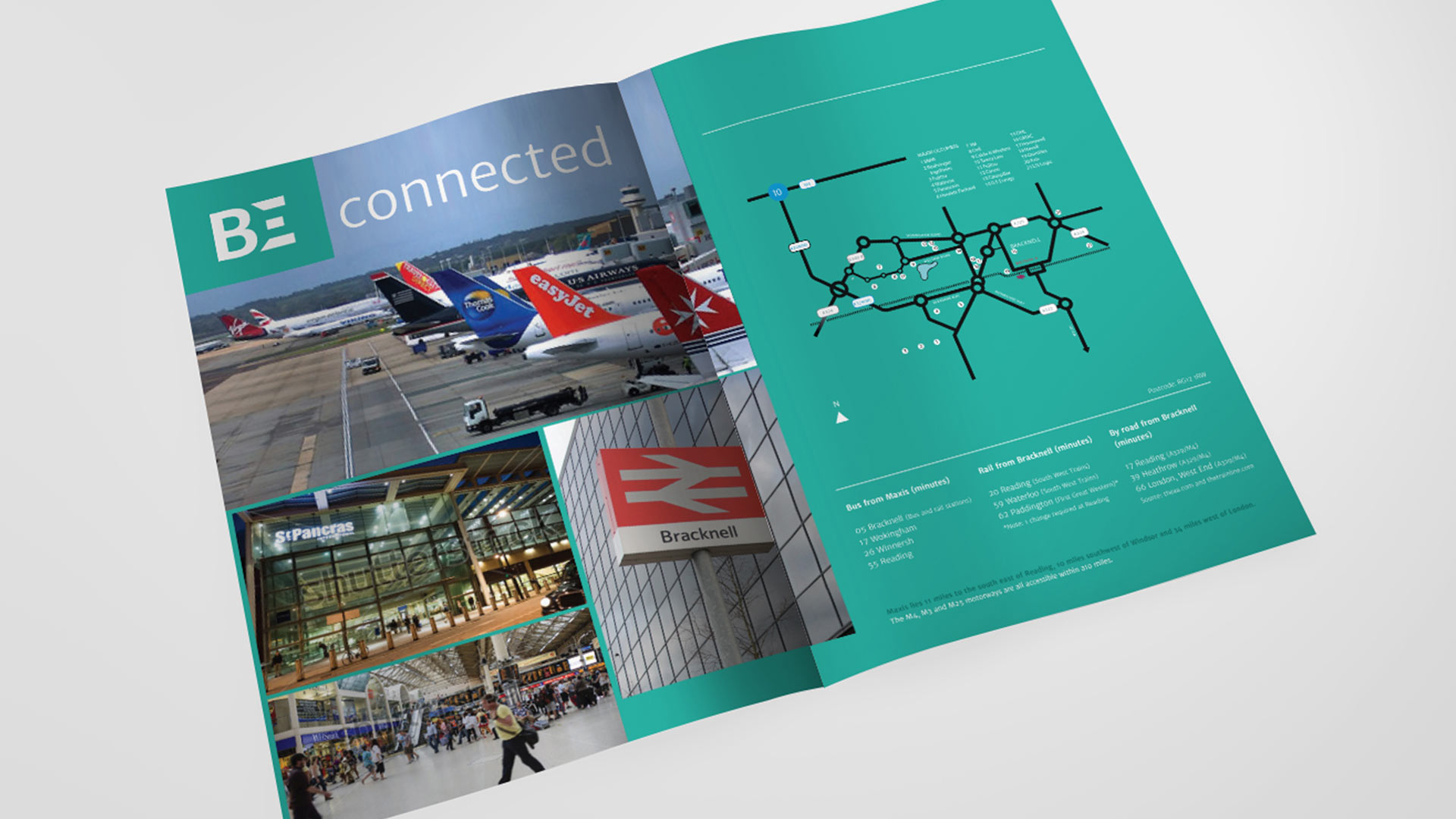 Bracknell Exchange Brochure Design