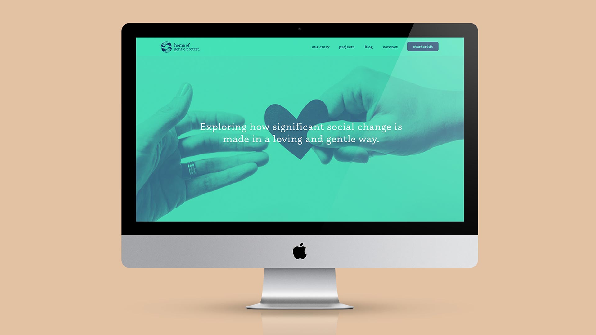 Home Of Gentle Protest Website