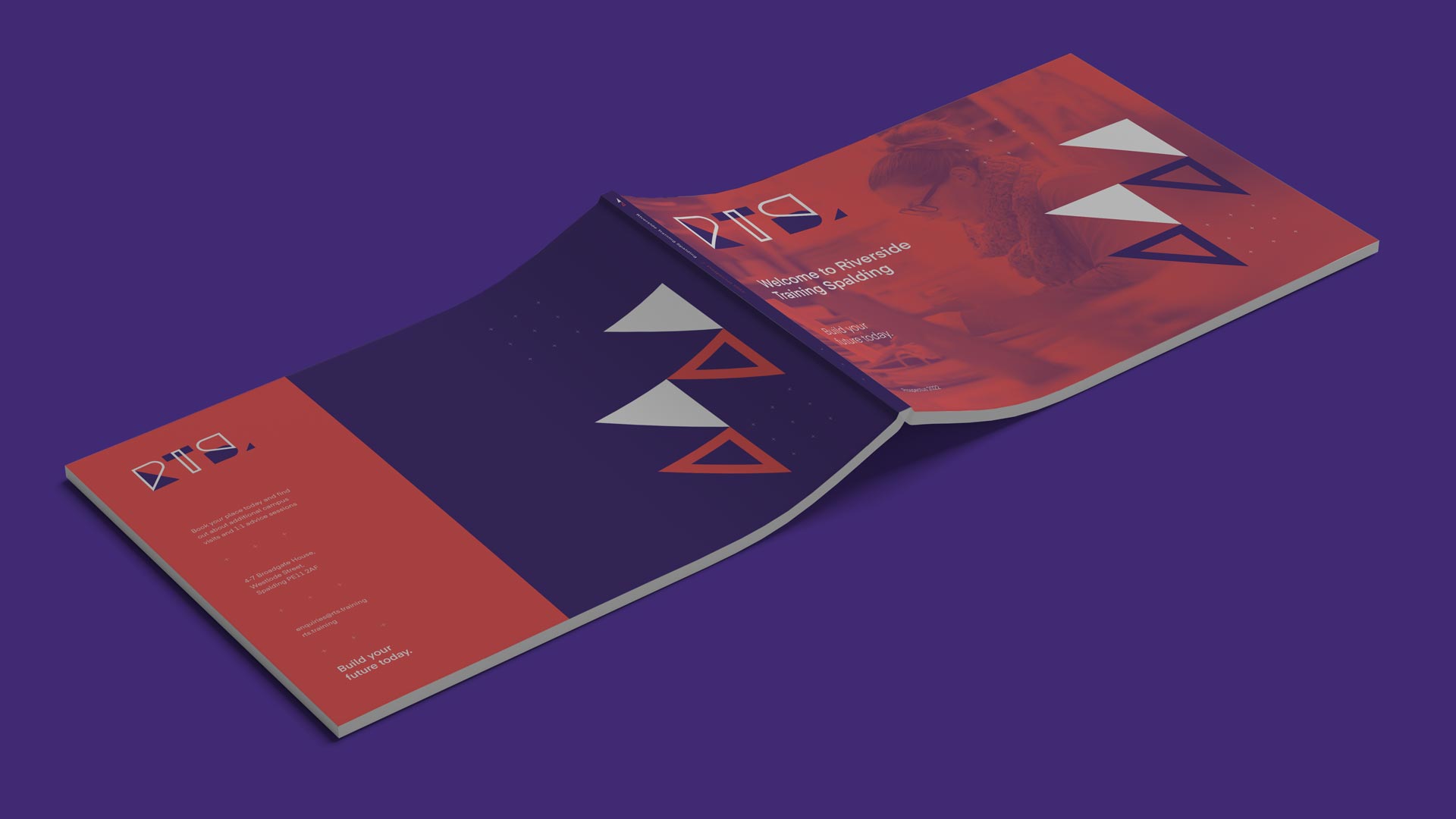 Riverside Training Spalding Prospectus Design