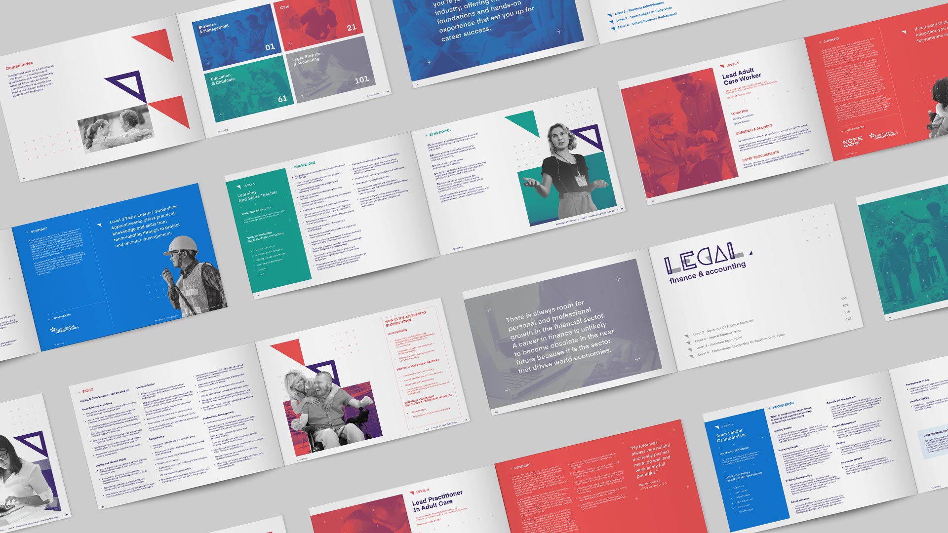 Riverside Training Spalding Prospectus Design
