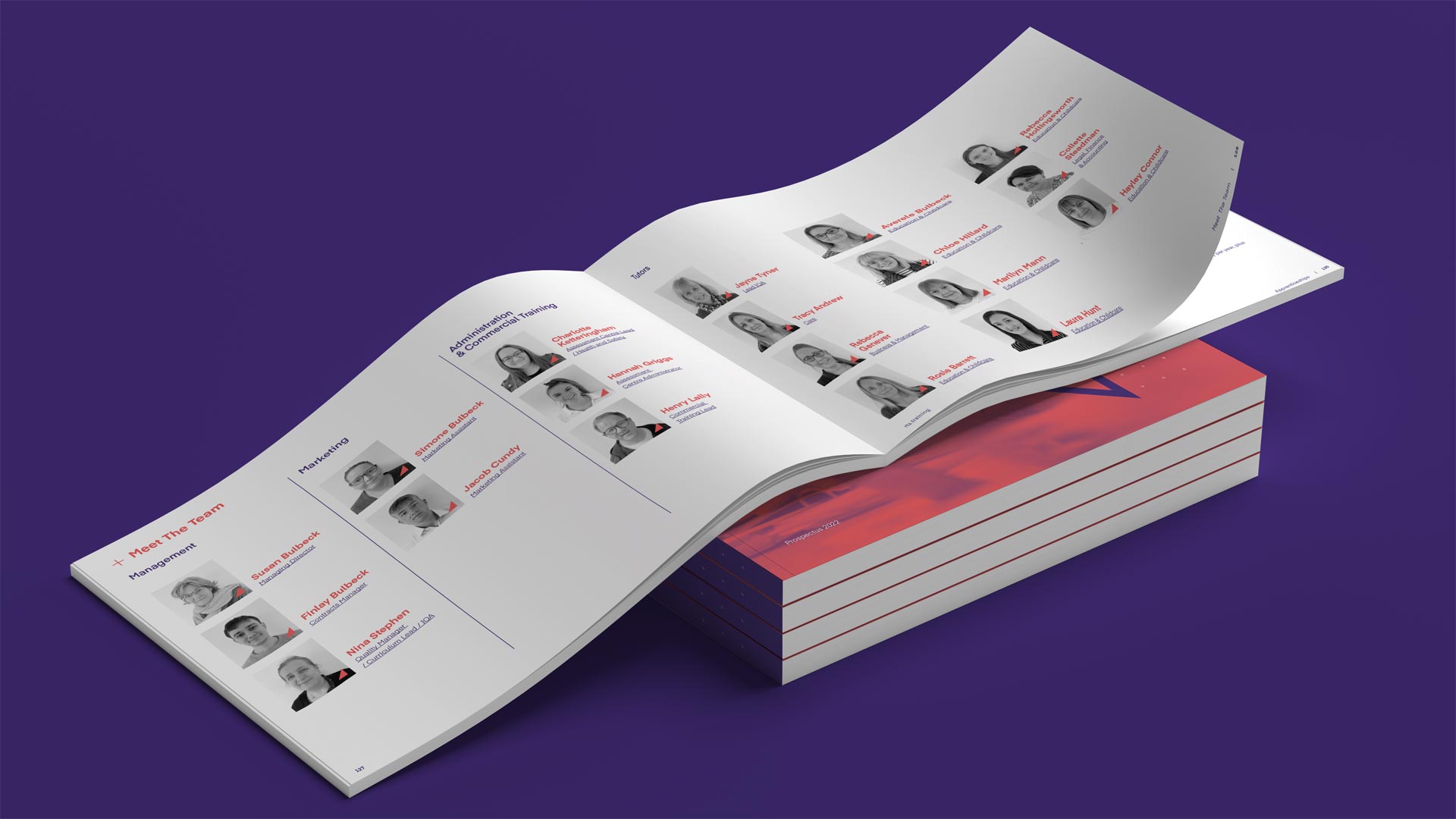 Riverside Training Spalding Prospectus Design