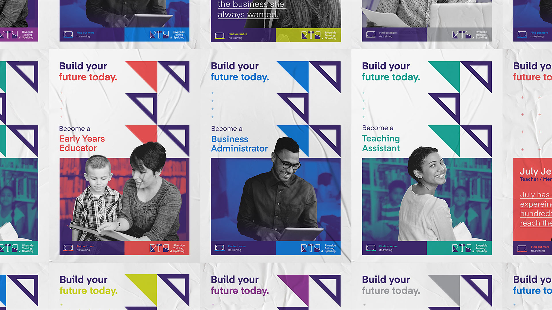 Riverside Training Spalding Marketing Posters