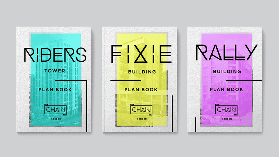The Chain Brochure Cover Design