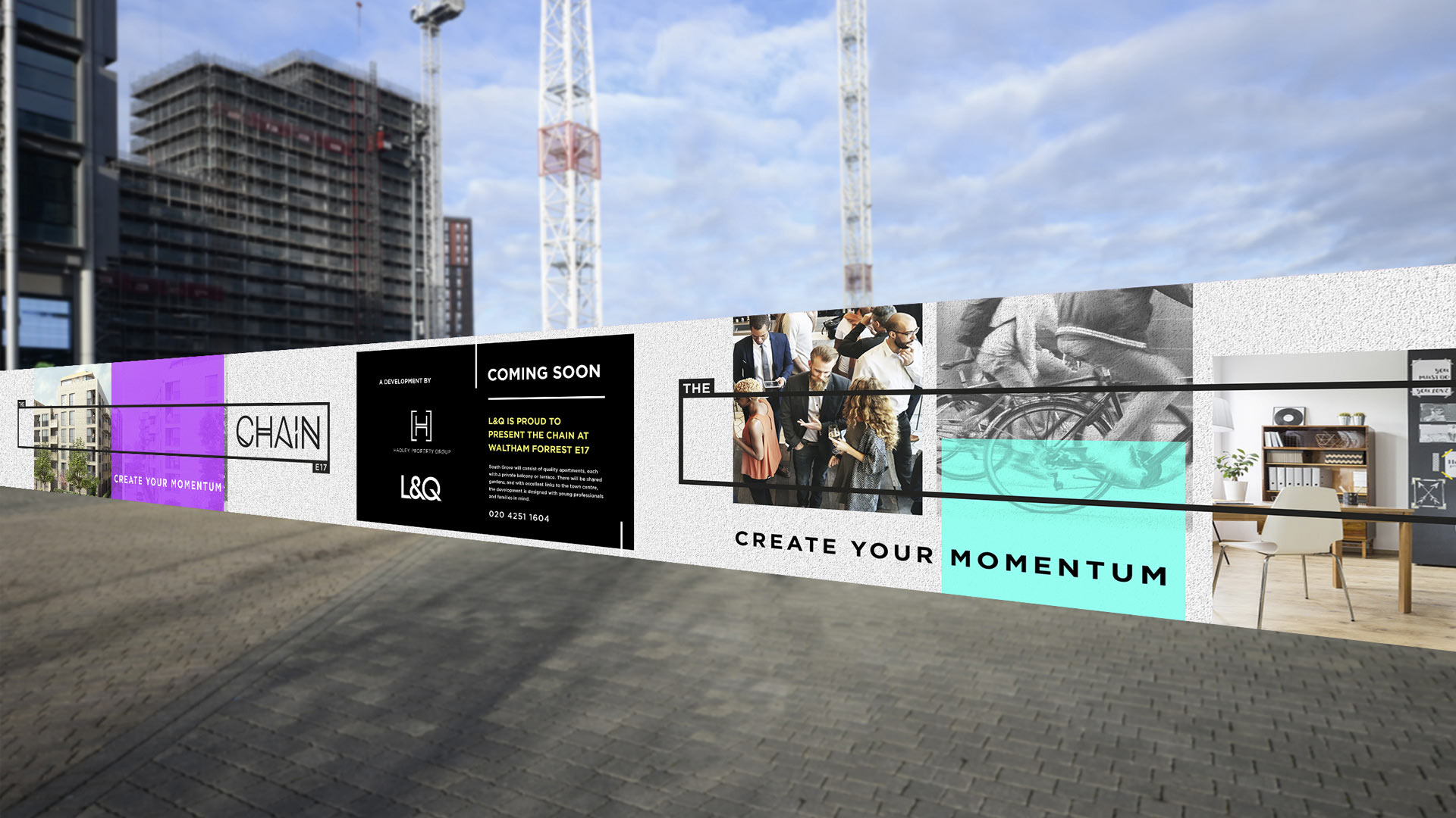 The Chain Hoarding Design